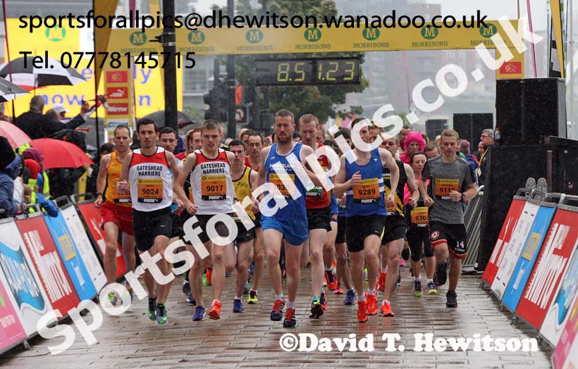 Start of the Morrisons Great North 5k. Photo: David T. Hewitson/Sports for All Pics